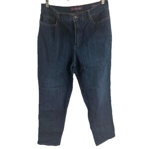 GLORIA VANDERBILT WOMENS‎ JEANS SIZE 12 AMANDA STRAIGHT LEG HIGH RISE